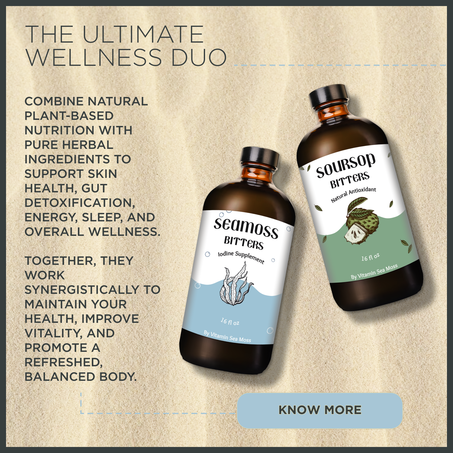 BITTERS BUNDLE (SOURSOP AND SEA MOSS)